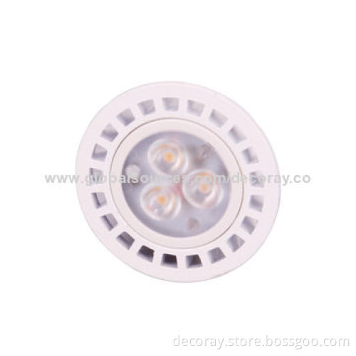 GU10 LED Spotlights, 6,000K, 75lm/W, >80Ra CRI, 2-year Warranty, AC 100-240V, Black/White/Silver